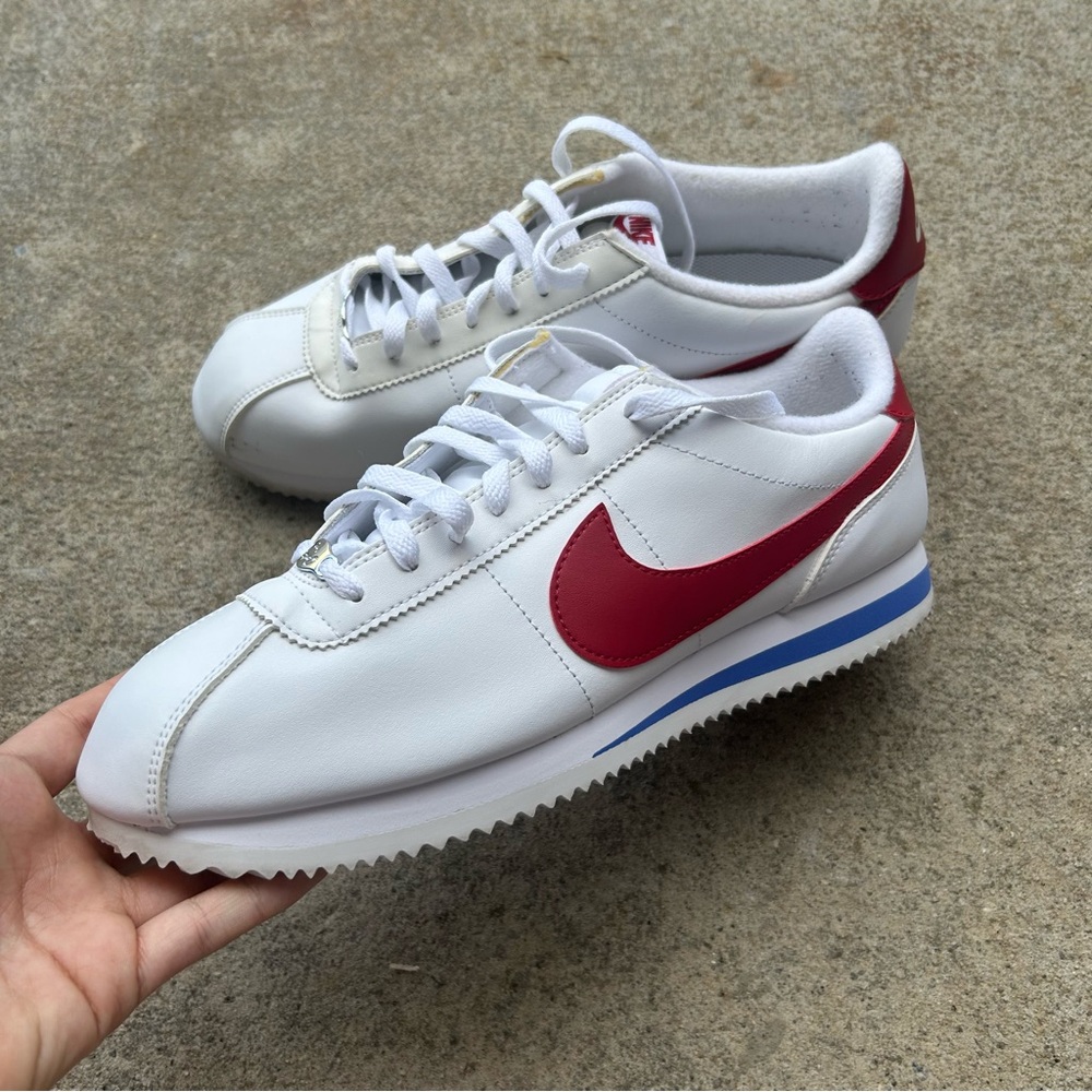 Mens Nike Cortez Basic Leather 'Forrest Gump' 2019 - Picture 3 of 8